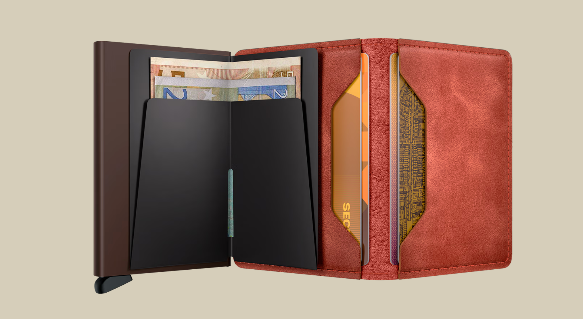 SECRID SLIM WALLET - VINTAGE ORANGE