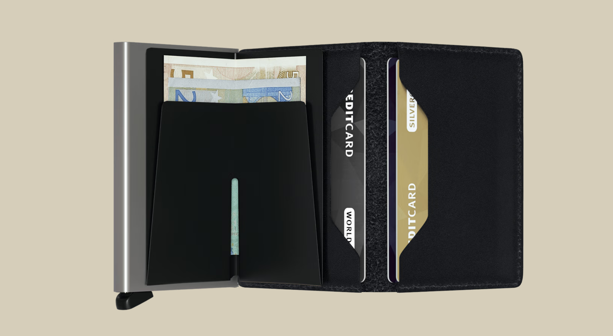 SECRID SLIMWALLET - ORIGINAL BLACK