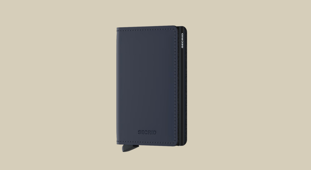 SECRID SLIM WALLET - MATTE NIGHTBLUE