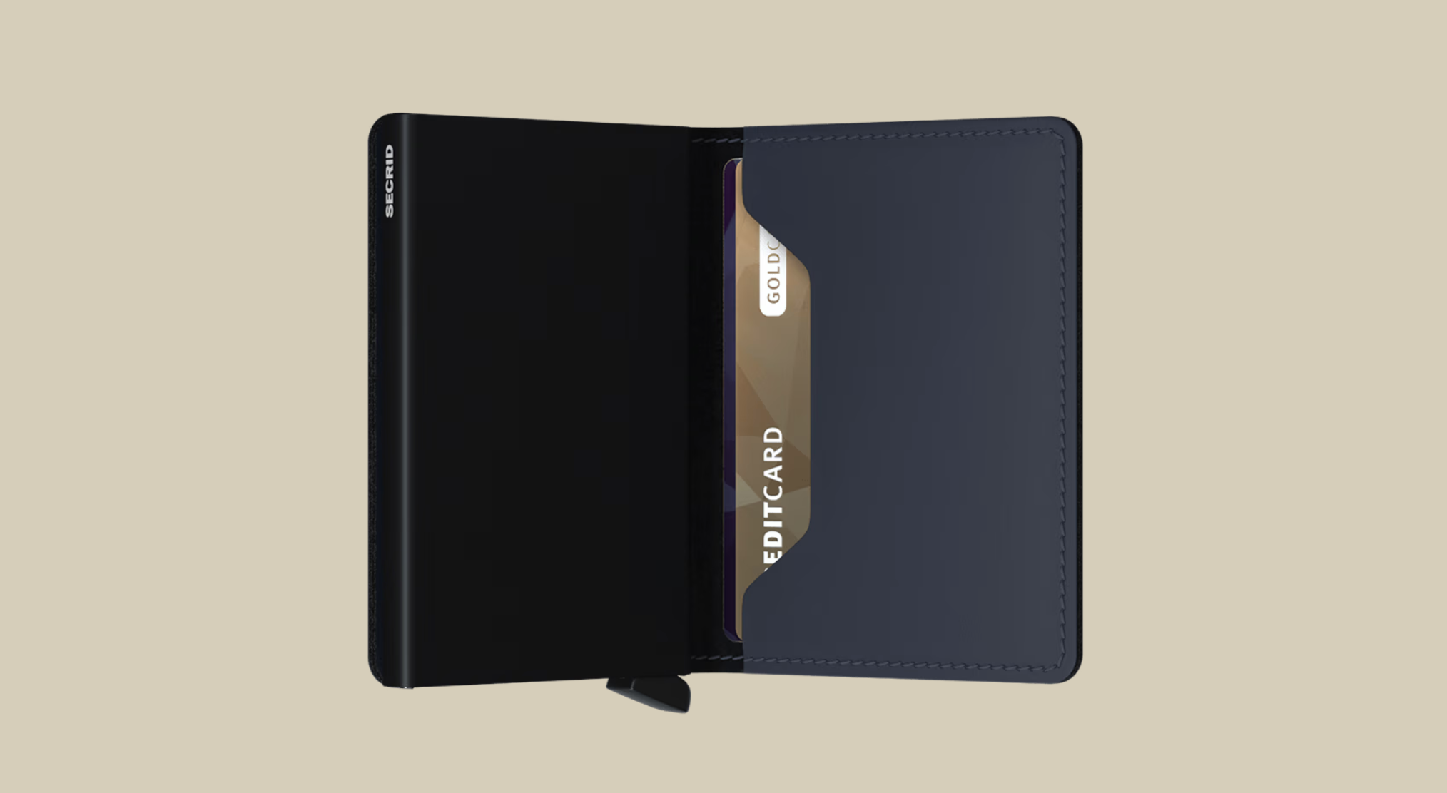 SECRID SLIM WALLET - MATTE NIGHTBLUE
