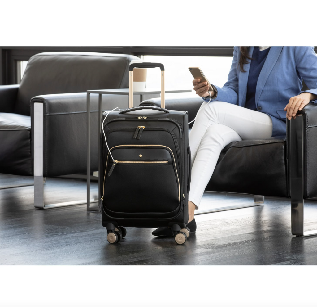 Samsonite Mobile Solution Expandable Spinner Carry-On with USB