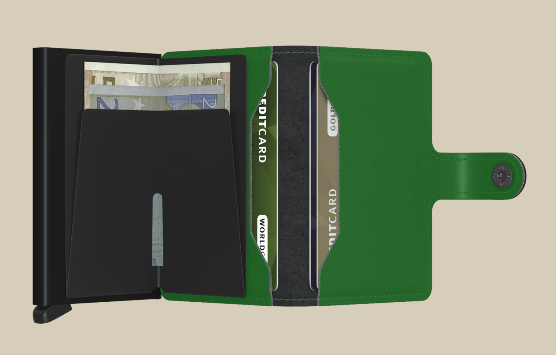 Secrid Miniwallet Matte Bright Green