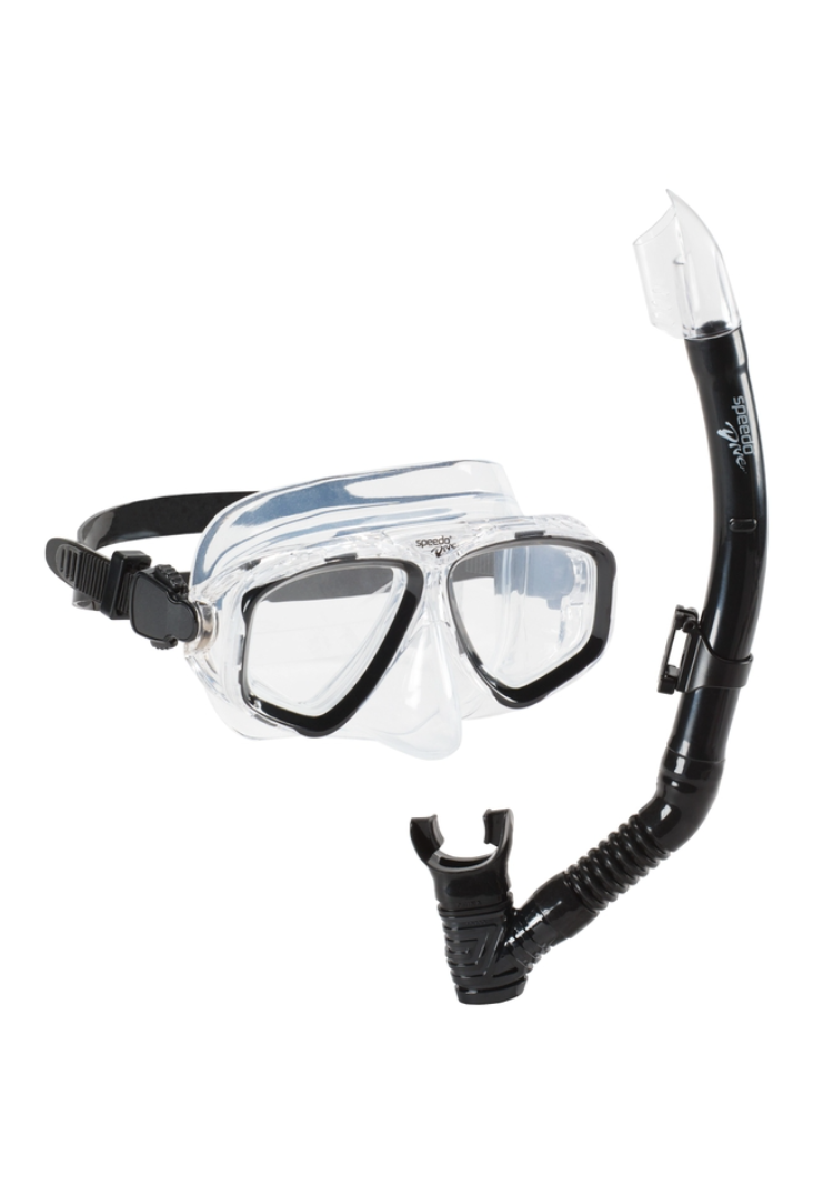 Speedo Adult Adventure Mask & Snorkel Set