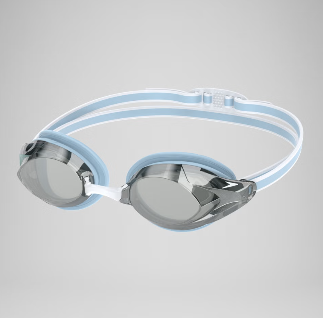 Speedo Womens Vanquisher 3.0 Mirror Goggles Blue/Grey