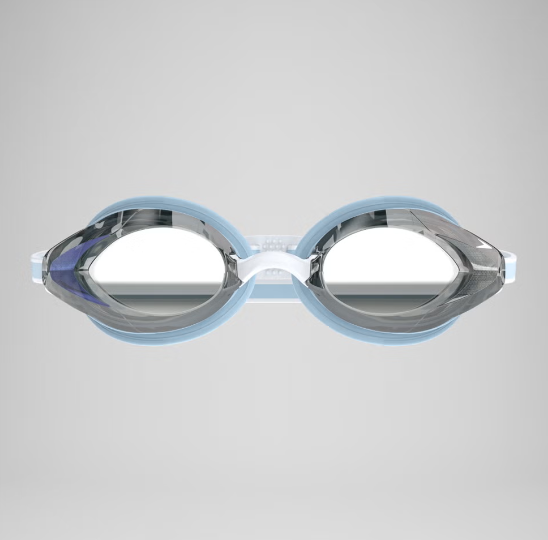 Speedo Womens Vanquisher 3.0 Mirror Goggles Blue/Grey