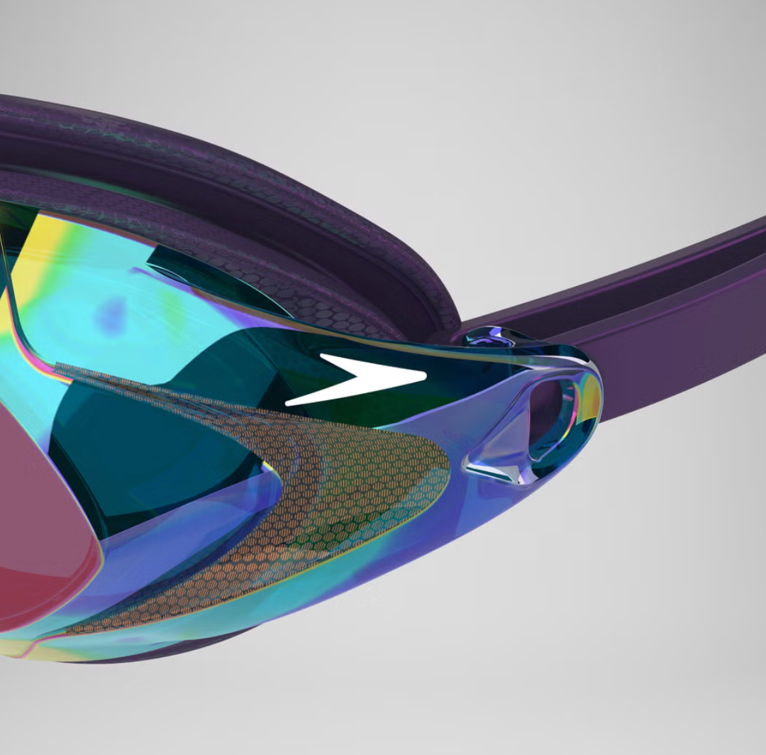 Speedo Women's Vanquisher 3.0 Mirror Goggles Purple/Black