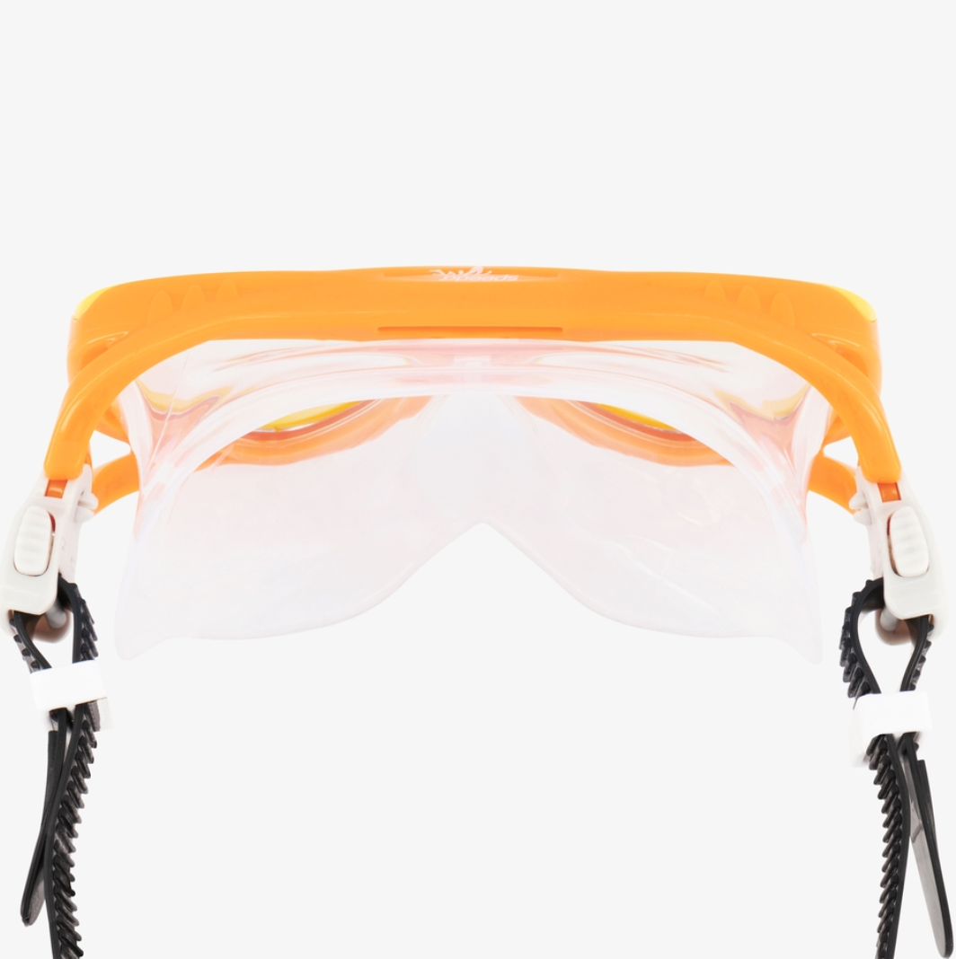 Speedo Adult Adventure Mask, Snorkel & Fin Set Orange