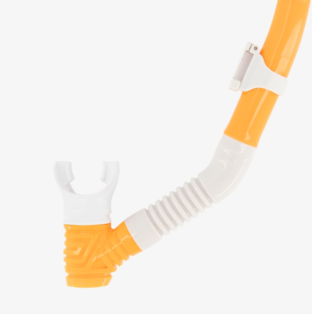 Speedo Adult Adventure Mask, Snorkel & Fin Set Orange