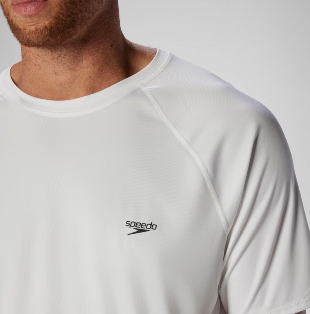 Speedo Men's New Easy Short Sleeve Swim Rashguard