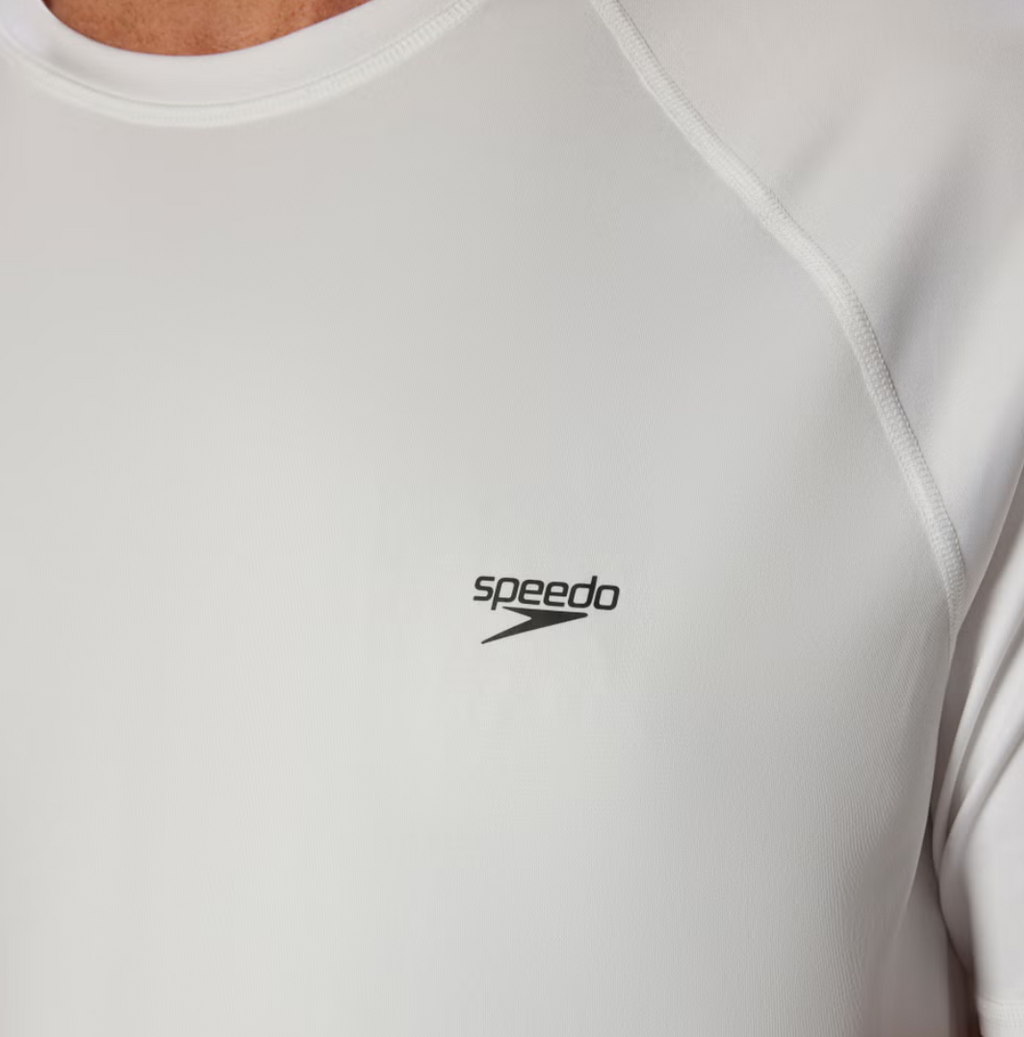 Speedo Men's New Easy Short Sleeve Swim Rashguard