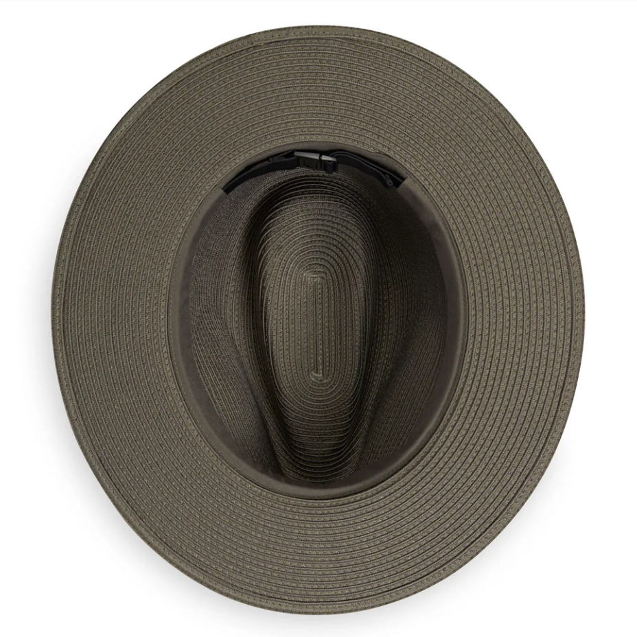 Wallaroo Palm Beach Fedora Sun Hat Olive
