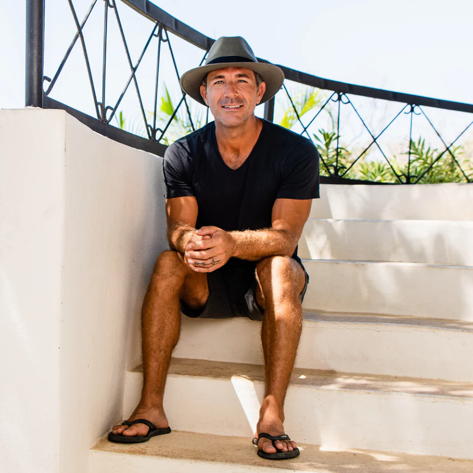 Wallaroo Palm Beach Fedora Sun Hat Olive