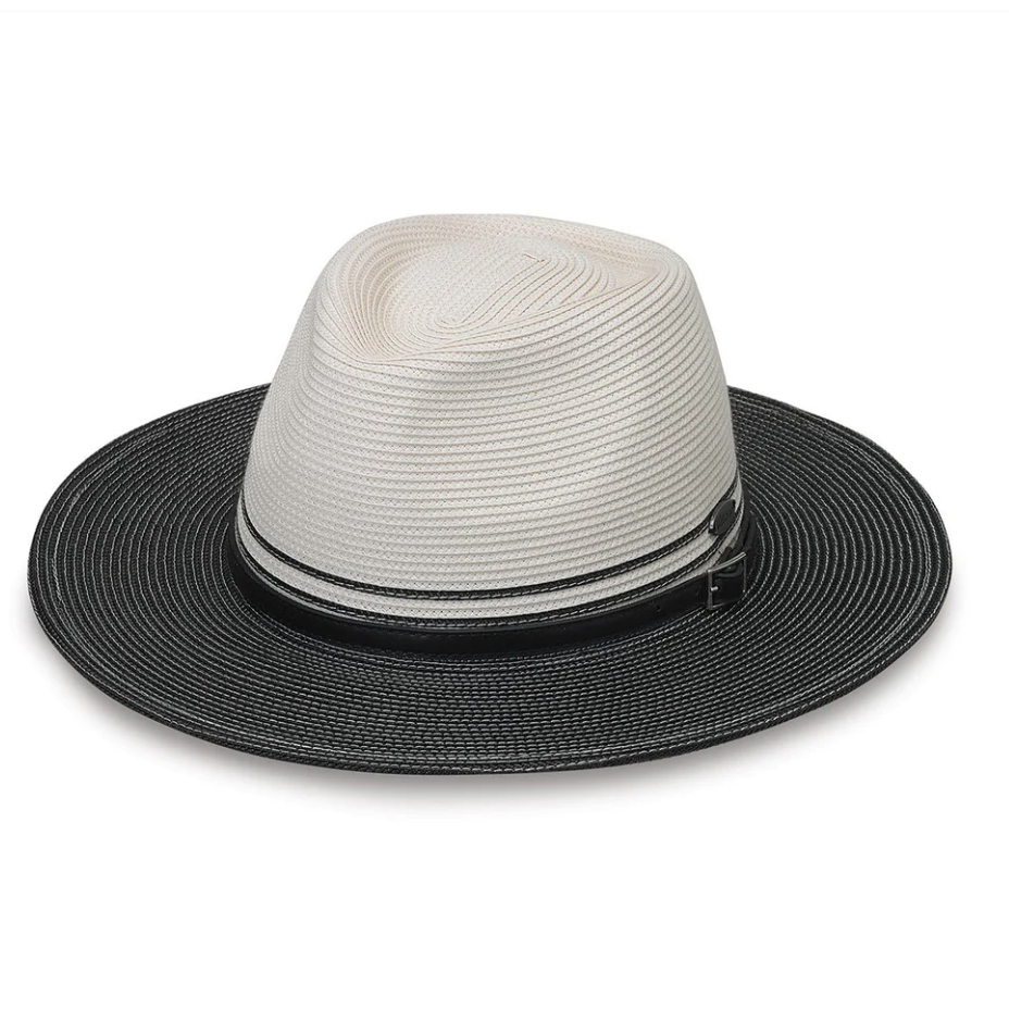 Wallaroo Kristy Fedora Ivory/Black