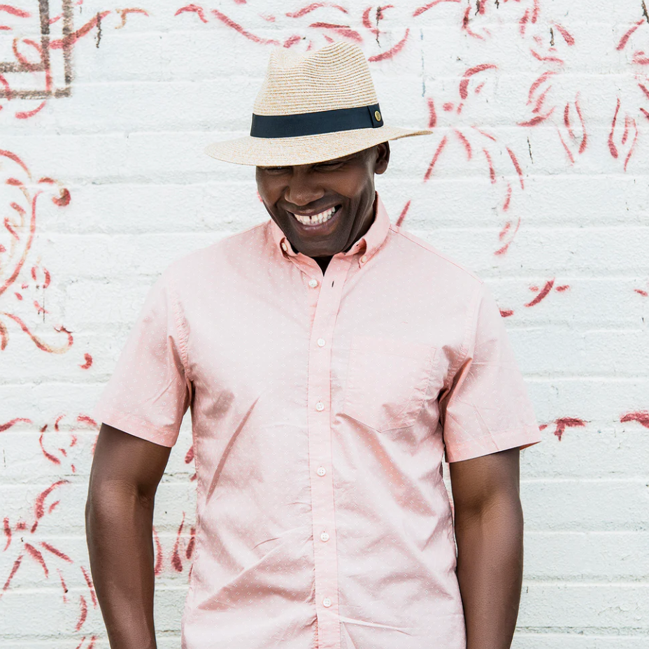 Wallaroo Palm Beach Fedora Sun Hat Beige