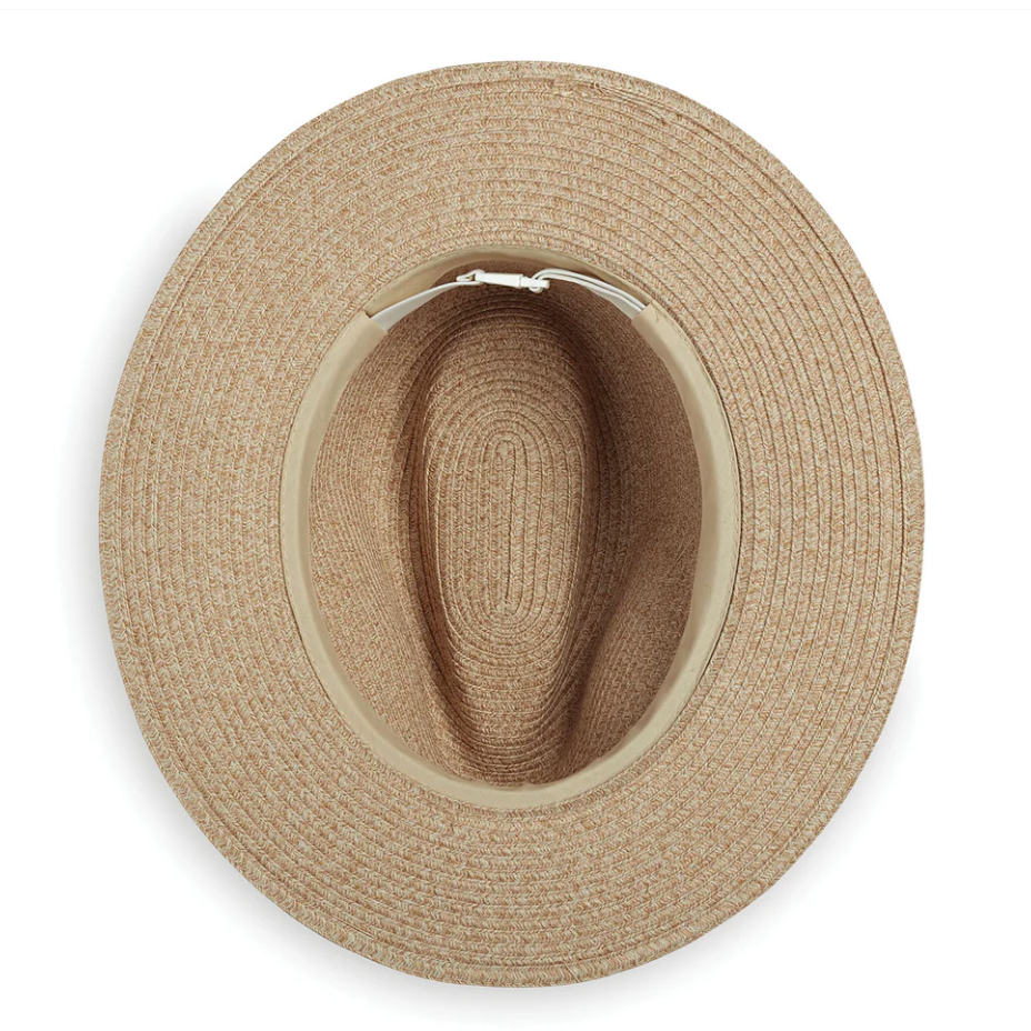 Wallaroo Palm Beach Fedora Sun Hat Beige