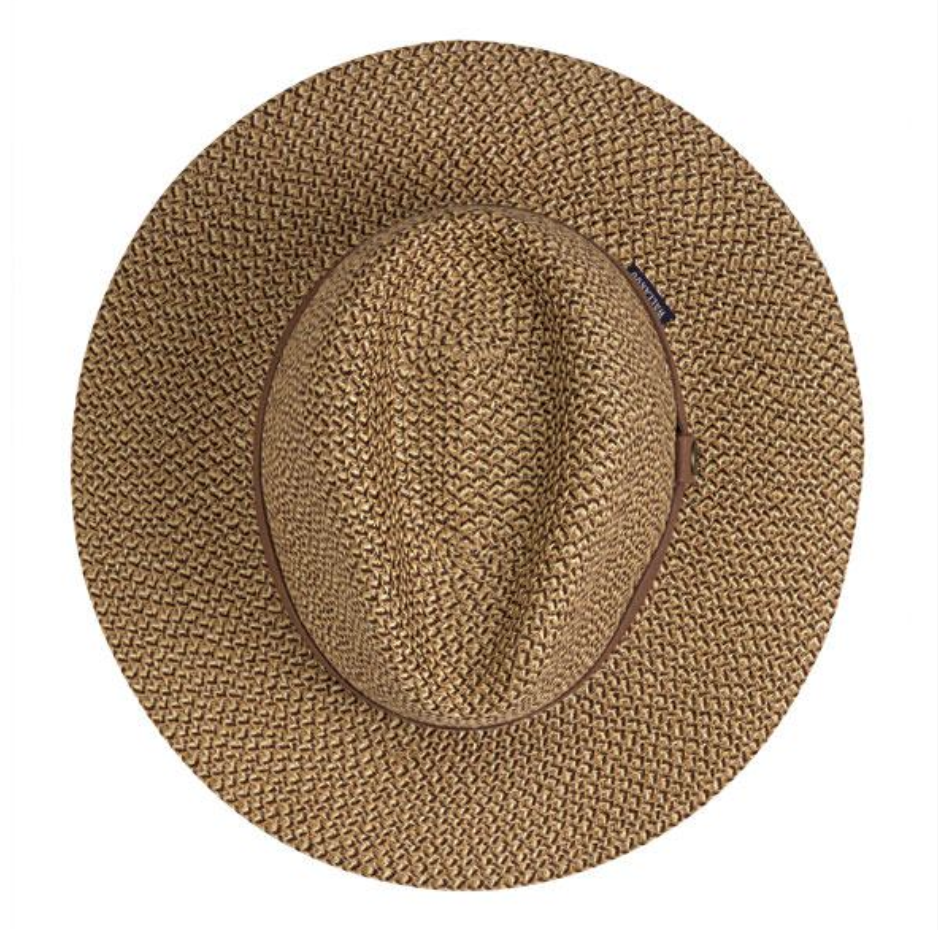 Wallaroo UPF Outback Fedora Sun Hat Brown