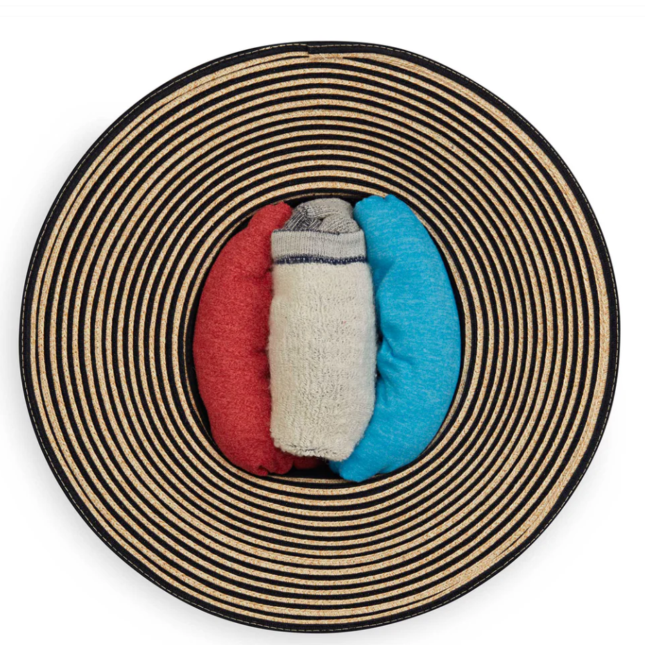 Wallaroo Petite Marseille Wide Brim Black/Natural