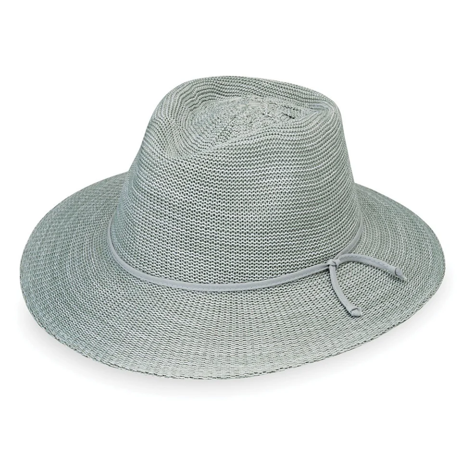 Wallaroo Victoria Fedora UPF Sun Hat Seafoam