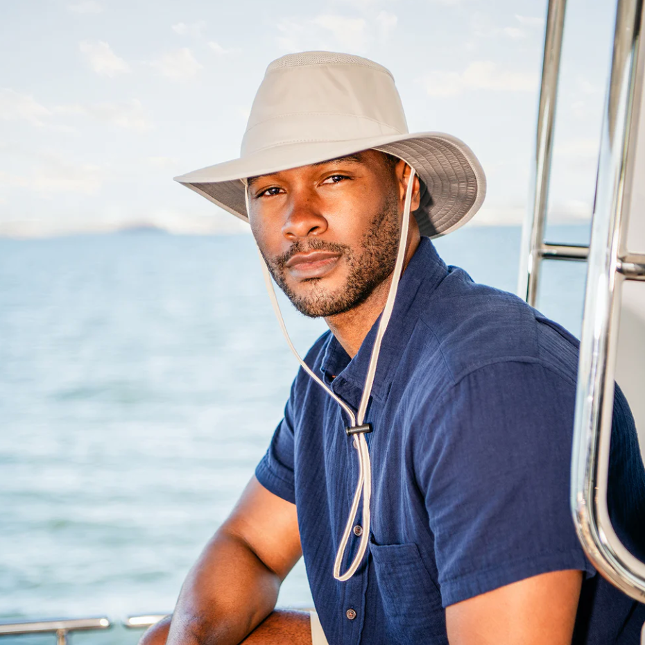 Wallaroo Summit Bucket Outdoor Packable Sun Hat Stone