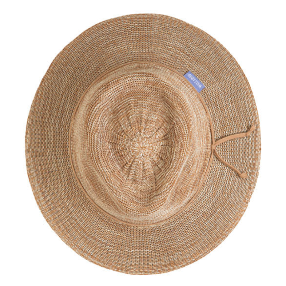 Wallaroo Victoria Fedora UPF Sun Hat Mixed Camel