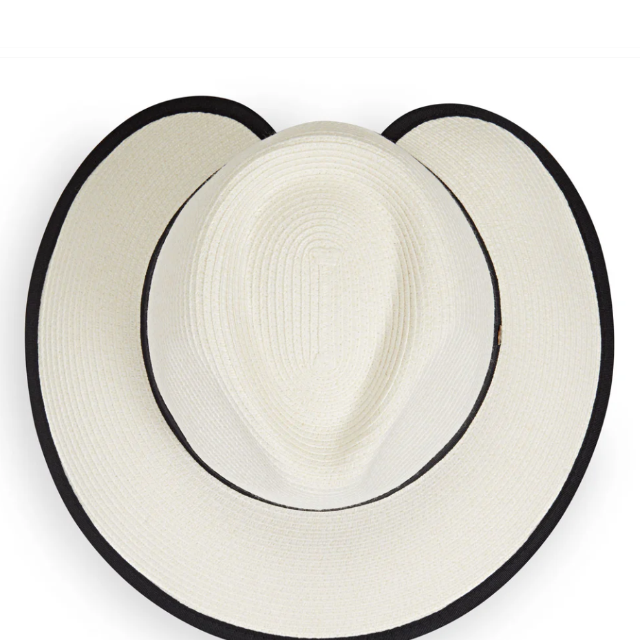 Wallaroo Gabi Ponytail Fedora UPF Sun Hat Ivory