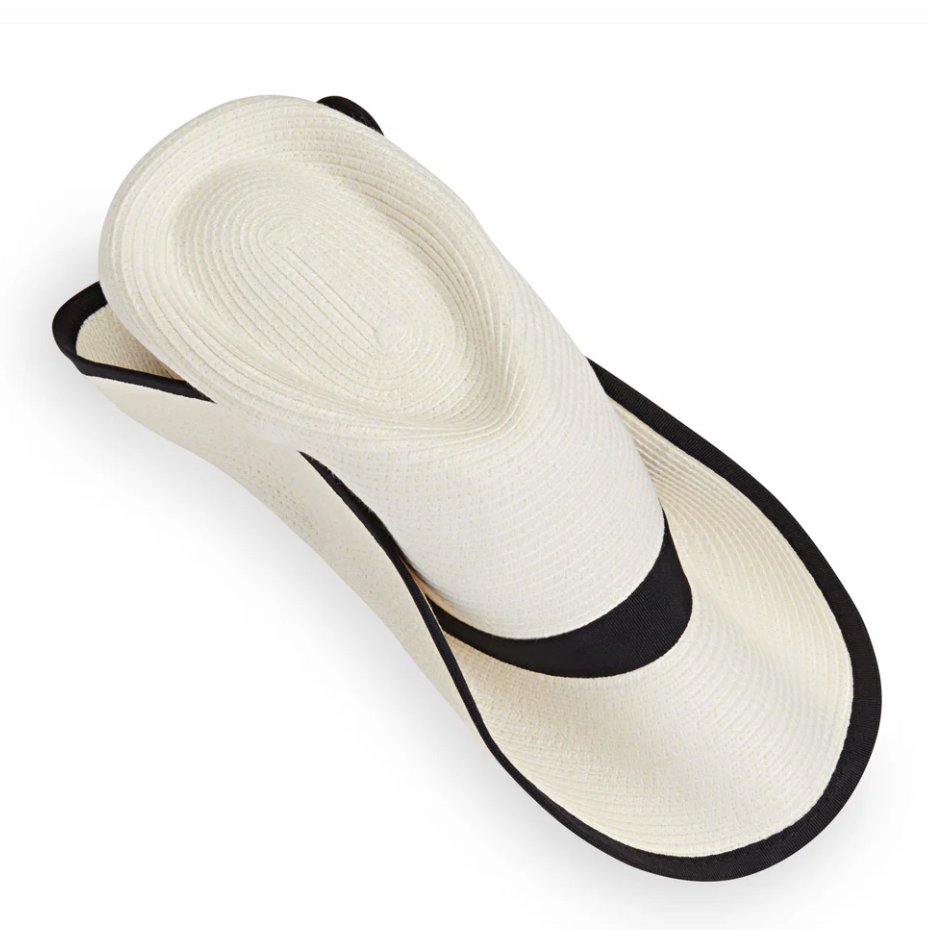 Wallaroo Gabi Ponytail Fedora UPF Sun Hat Ivory