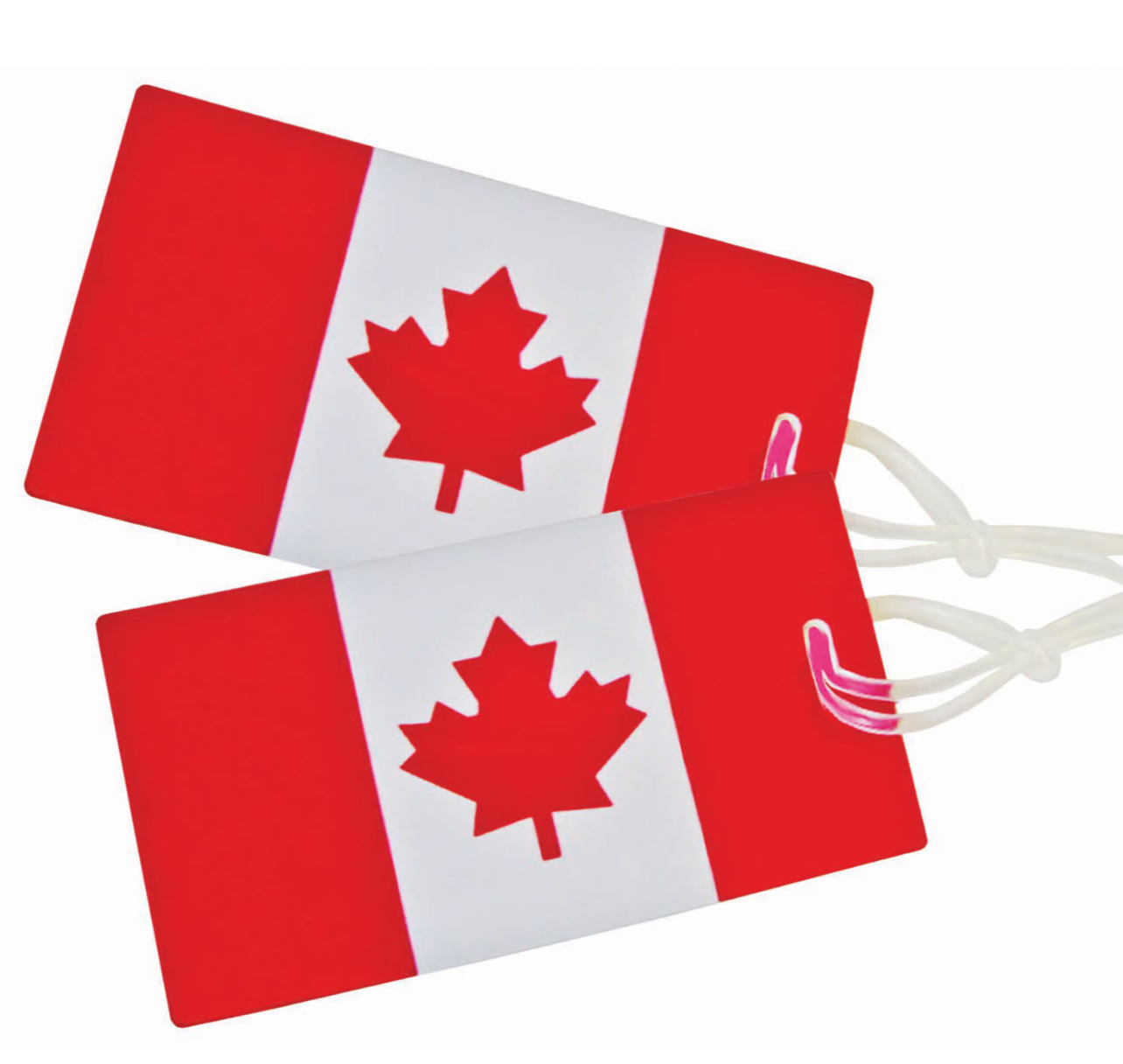 Samsonite 2 Pack Canadian Flag Luggage ID Tags