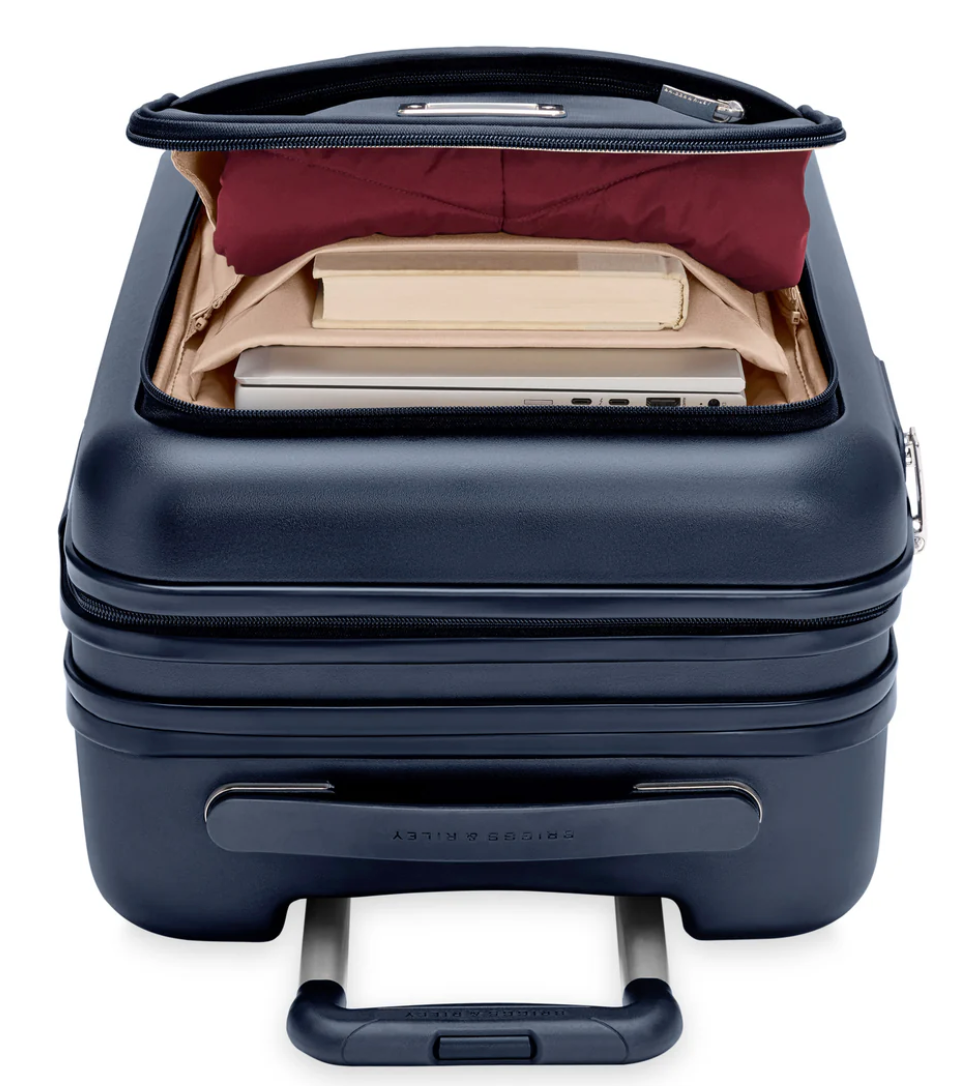 Briggs & Riley Sympatico Essentials 22" Front Pocket Carry On Expandable Spinner