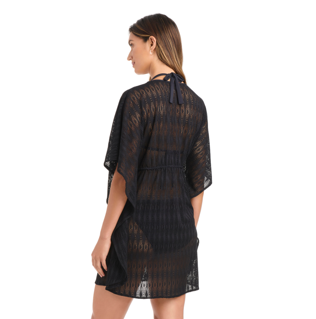 Bleu by Rod Beattie Sunkissed Crochet Caftan Coverup