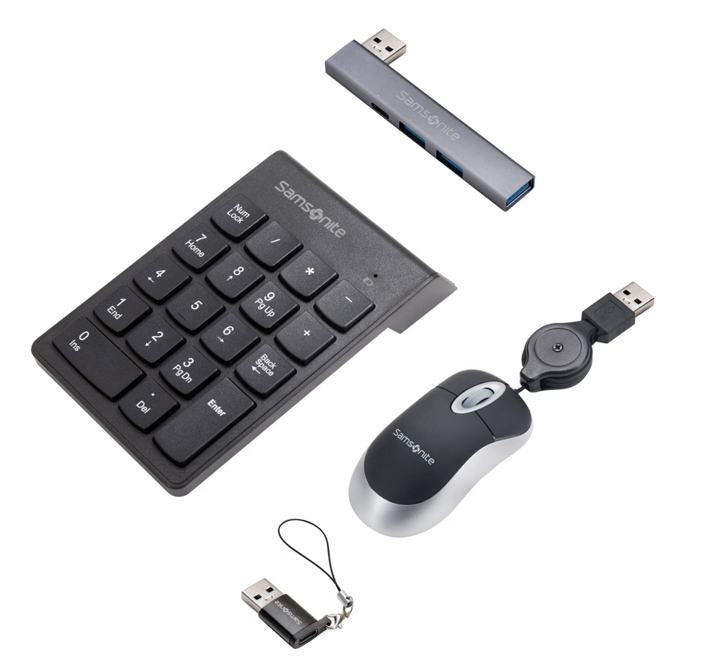 Samsonite Travel Accessories 4 Piece Tech Set