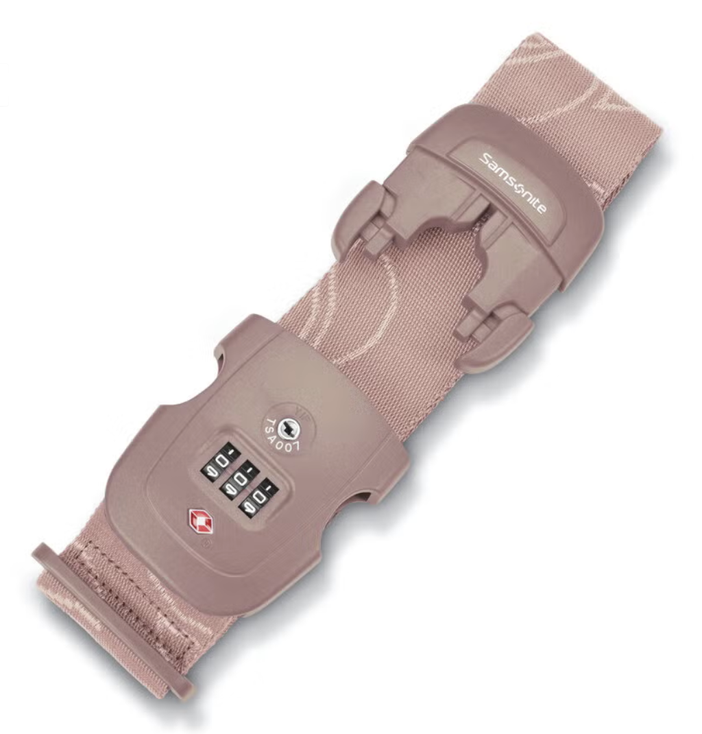Samsonite 3 Dial Travel Sentry Combination Luggage Strap