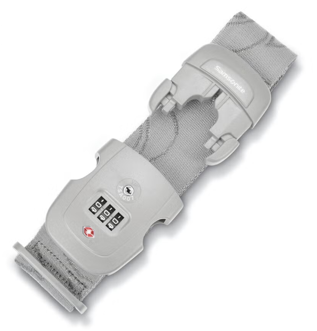 Samsonite 3 Dial Travel Sentry Combination Luggage Strap