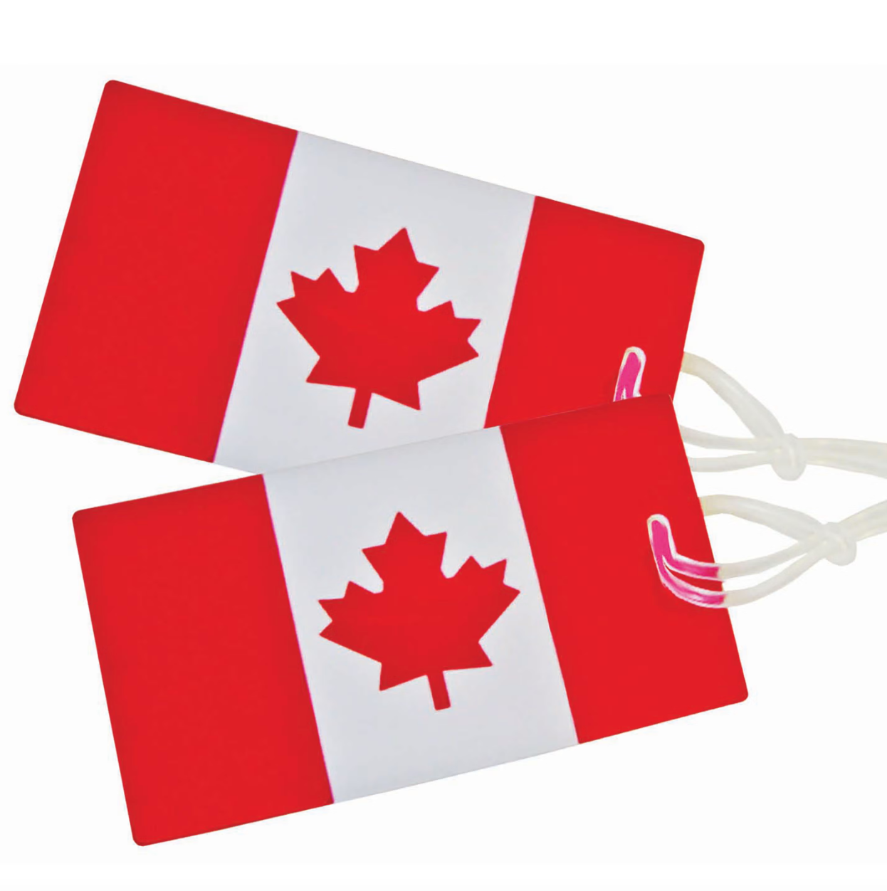 Samsonite 2 Pack Canadian Flag Luggage ID Tags