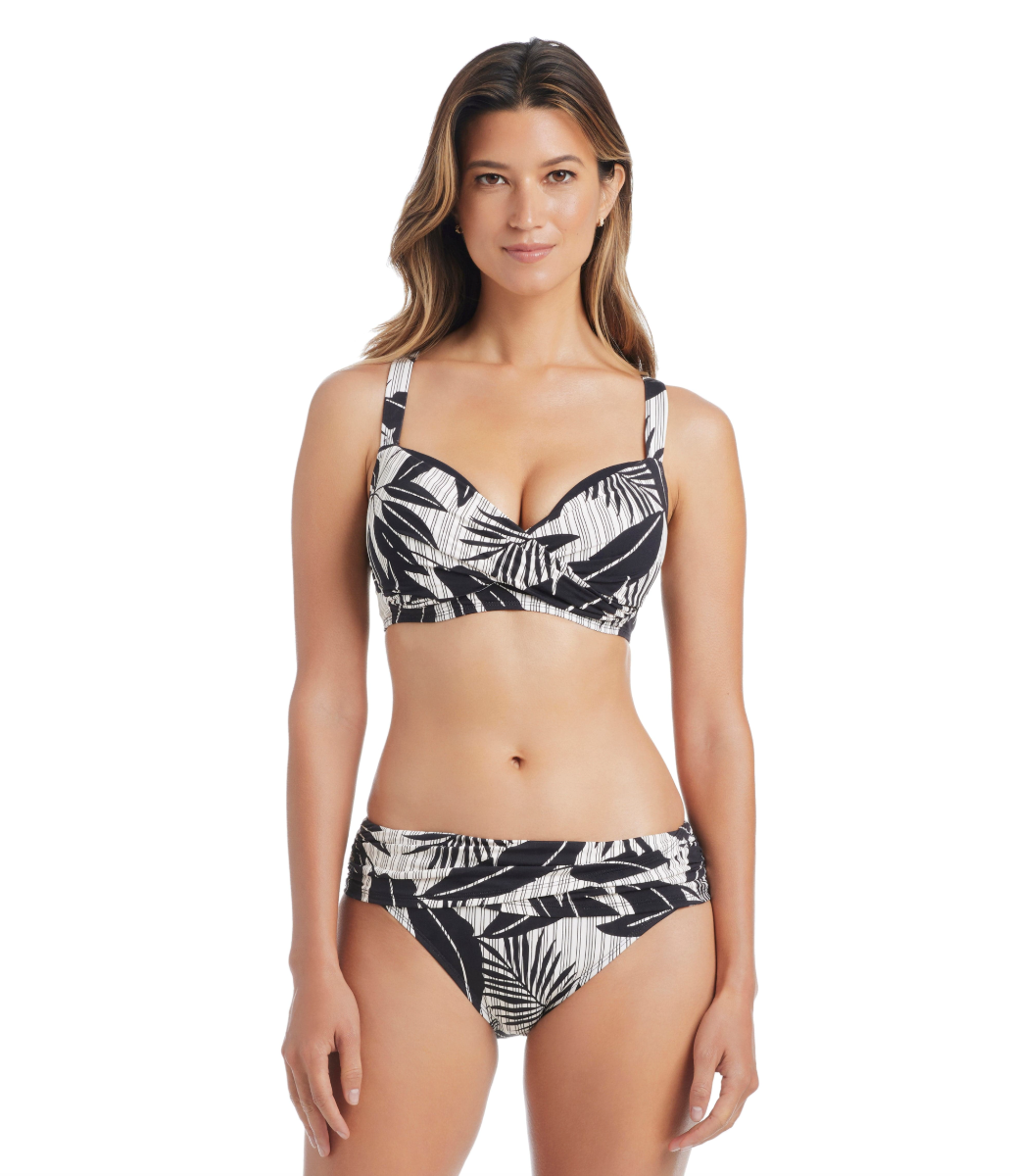 Bleu: Rod Beattie Island Time Underwire D-DD Cup Bikini Top