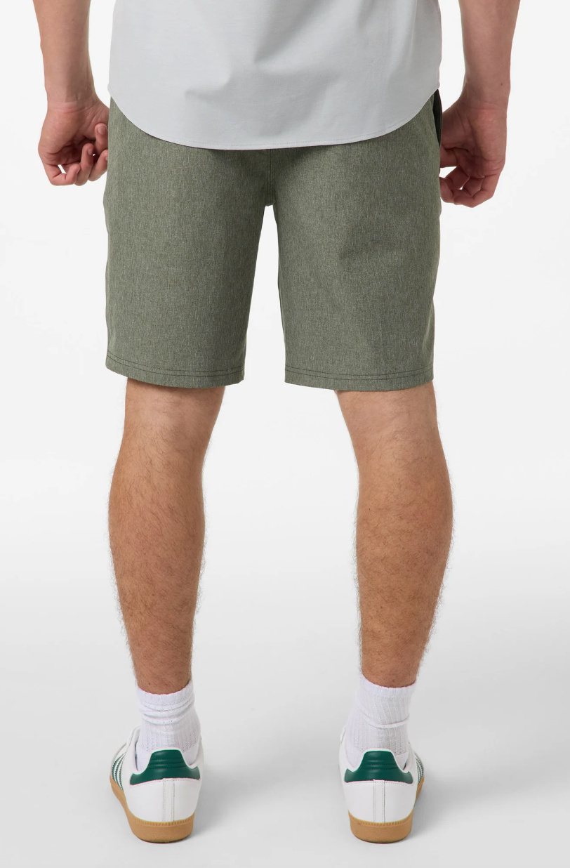 O'Neill Reserve Heather 19" Hybrid Short - Heather Mulled Basil