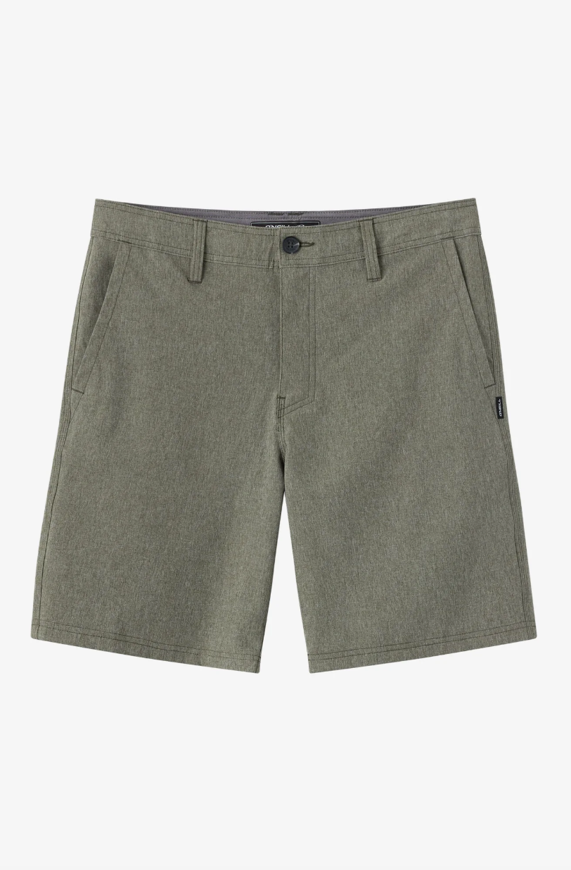 O'Neill Reserve Heather 19" Hybrid Short - Heather Mulled Basil