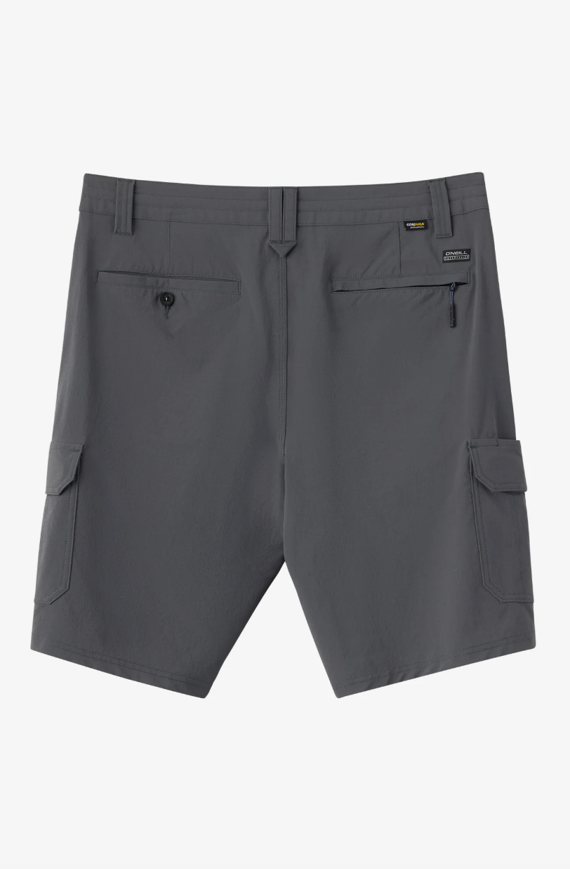 O'Neill TRVLR Cargo Hybrid 20" Short - Dark Shadow