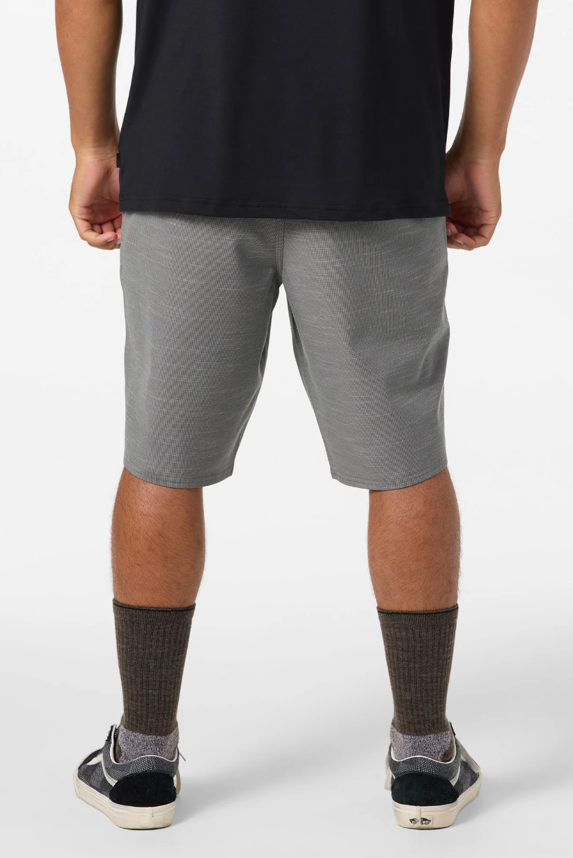 O'neill Portola Slub Check 20" Hybrid Short Gargoye