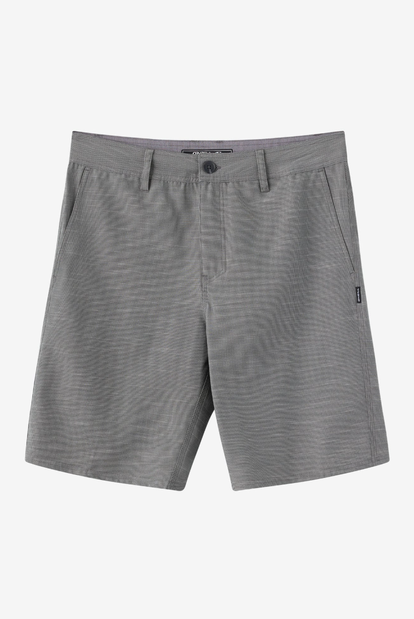 O'neill Portola Slub Check 20" Hybrid Short Gargoye