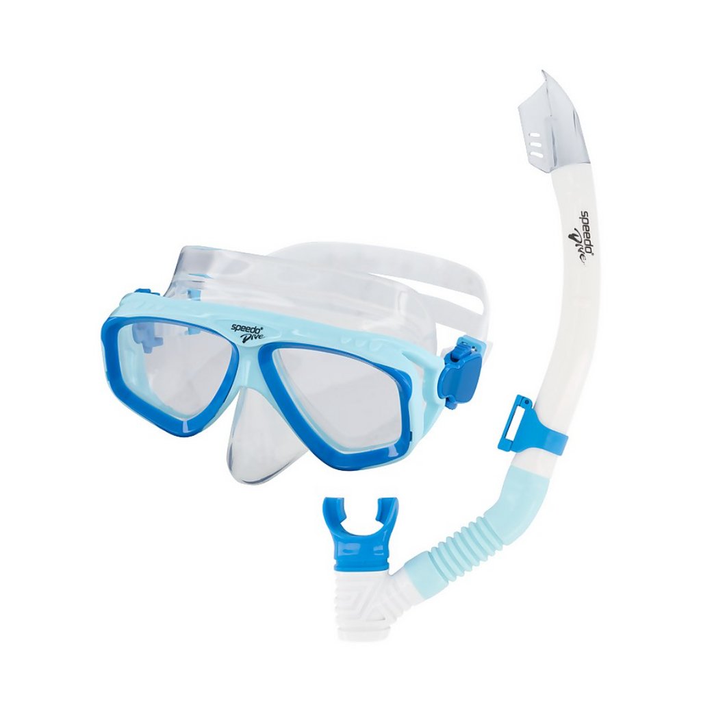 Speedo Adult Adventure Mask & Snorkel Set