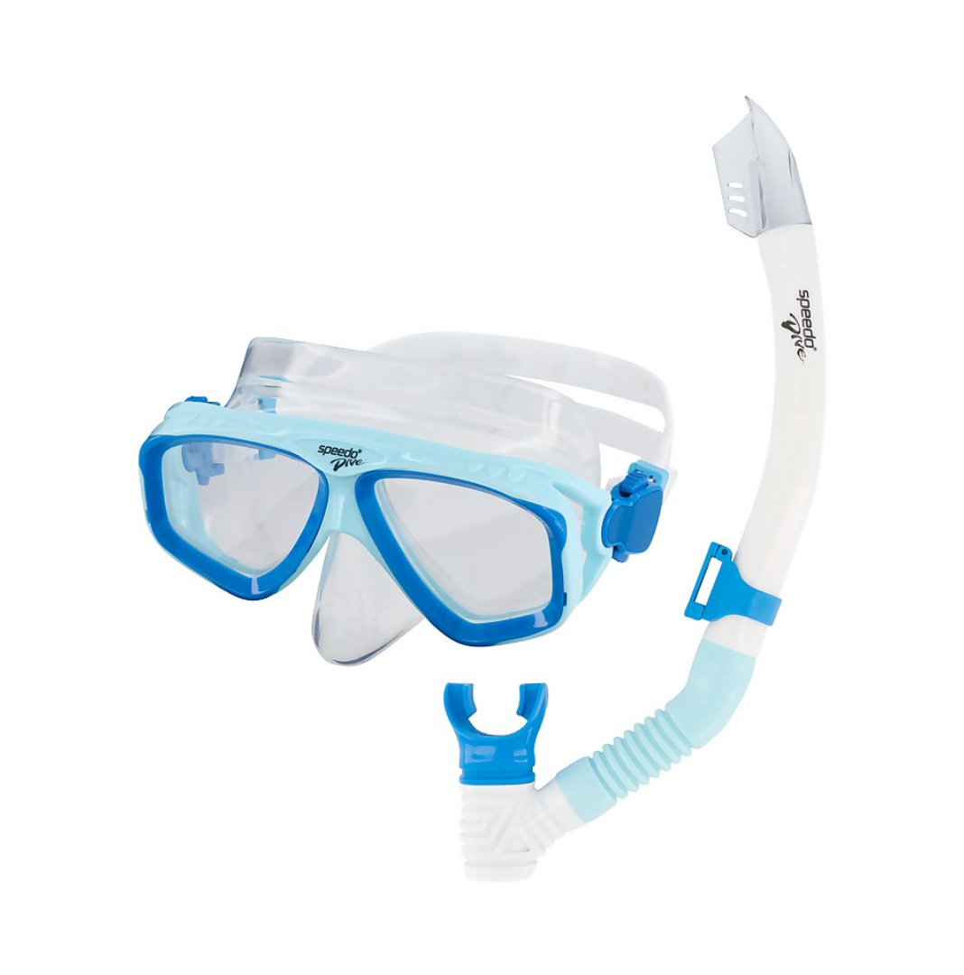 Speedo Adult Adventure Mask & Snorkel Set
