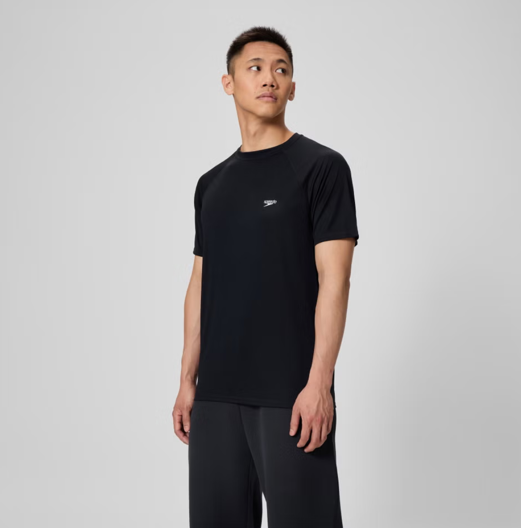 Speedo Men's New Easy Short Sleeve Swim Rashguard