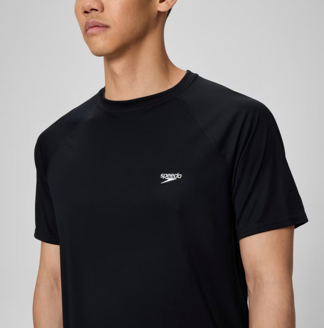 Speedo Men's New Easy Short Sleeve Swim Rashguard