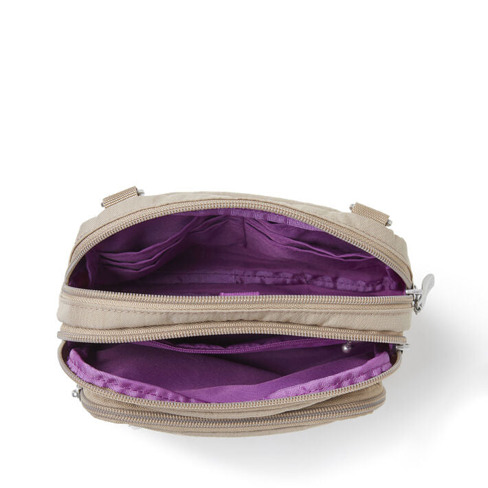 Baggallini Triple Zip Bag
