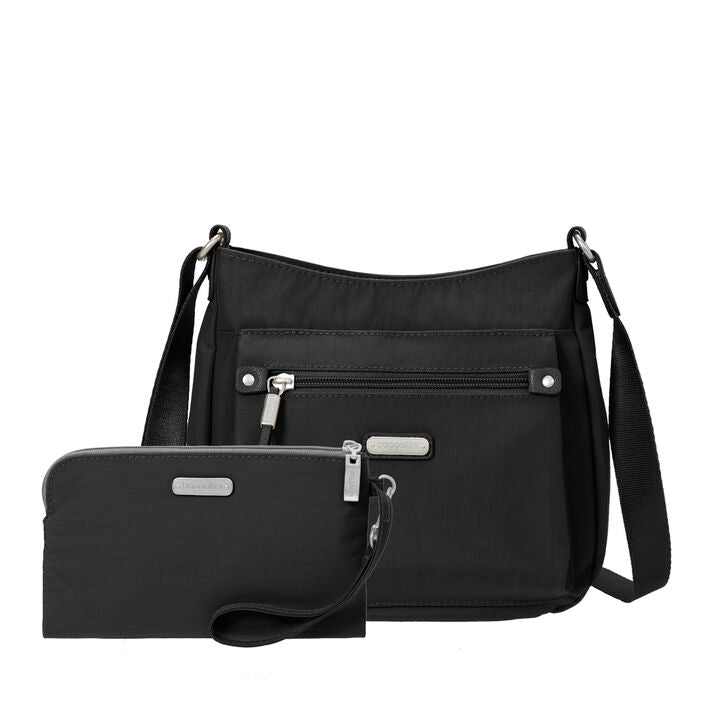 Baggallini Uptown Bag with RFID Phone Wristlet