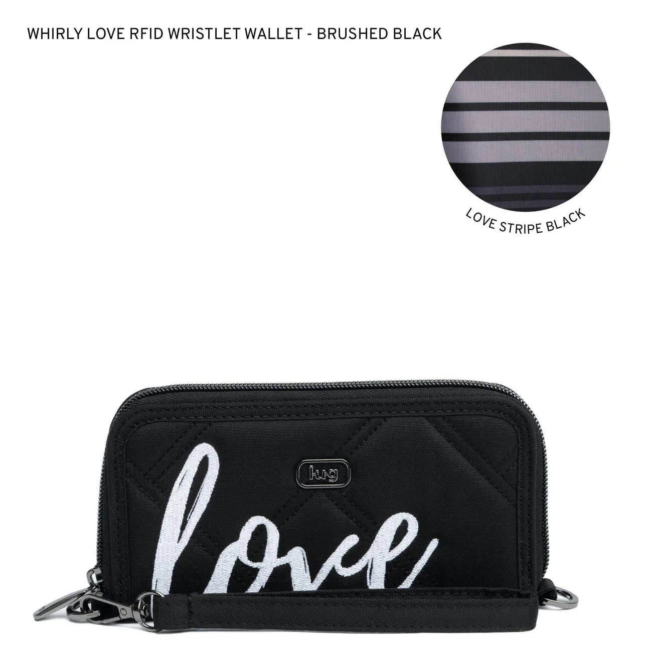 Lug Whirly Love RFID Wristlet Wallet