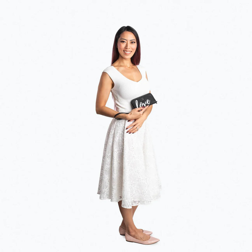 Lug Whirly Love RFID Wristlet Wallet