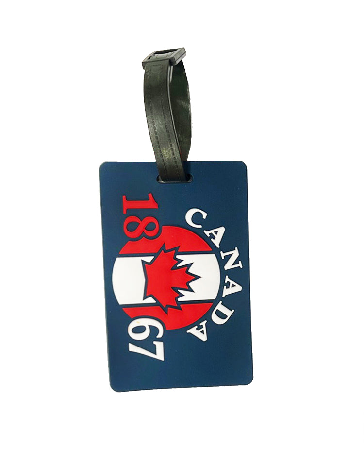 Stone Age Luggage Tag Canada EST 1867