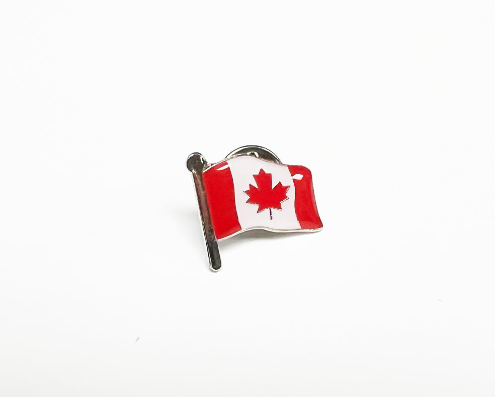 Stone Age Canada Flag Lapel Pin