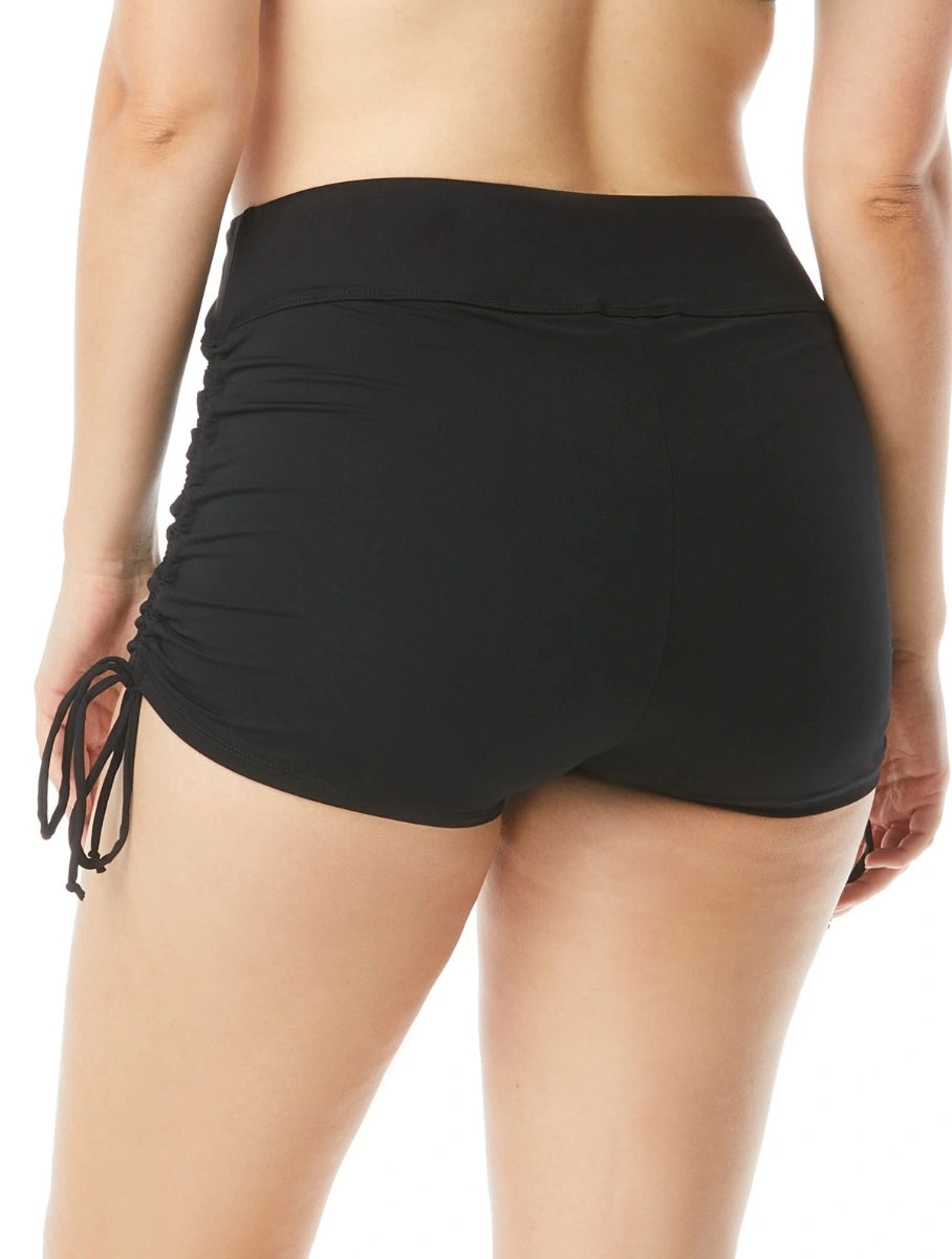 BEACH HOUSE SOLID BLAKE ADJUSTABLE SIDE TIE BOYLEG FULL FIGURE